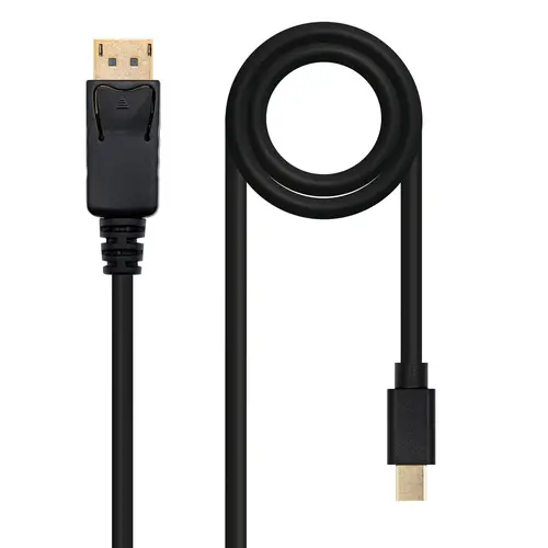 DisplayPort, 3m Mini DisplayPort Negro - Imagen 1