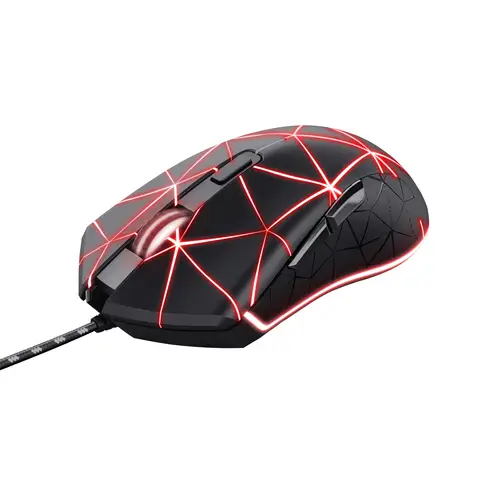 GXT 133 Locx ratón Juego mano derecha USB tipo A Óptico 4000 DPI - Imagen 1