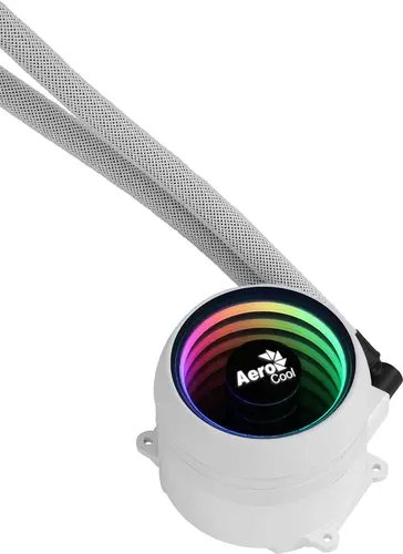 MIRAGEL240W Refrigeración Líquida CPU 2xVentilador 12cm ARGB TDP 400W Blanco - Imagen 8