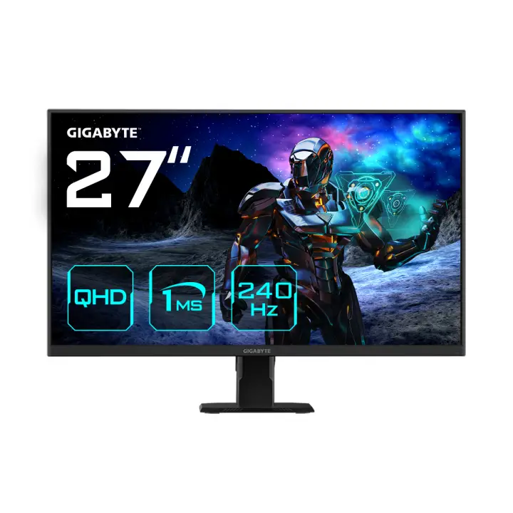 GS27Q X Monitor gaming 27" QHD - 2560 x 1440, 240Hz, 1ms, 300 cd/m², FreeSync Premium Pro, HDR Ready, HDMI 2.0, DisplayPort 1.4