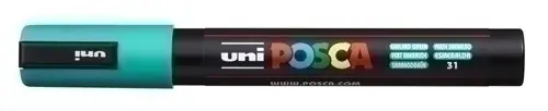 ROTUL.UNI-POSCA PC-5M  VERDE ESMERALDA