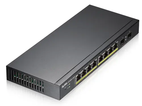 GS1900-10HP Gestionado L2 Gigabit Ethernet (10/100/1000) Energía sobre Ethernet (PoE) 1U Negro - Imagen 5
