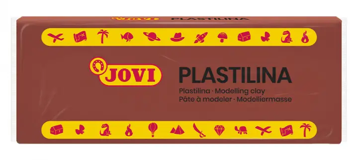 PLASTILINA Pasta de modelar Marrón 1 pieza(s)