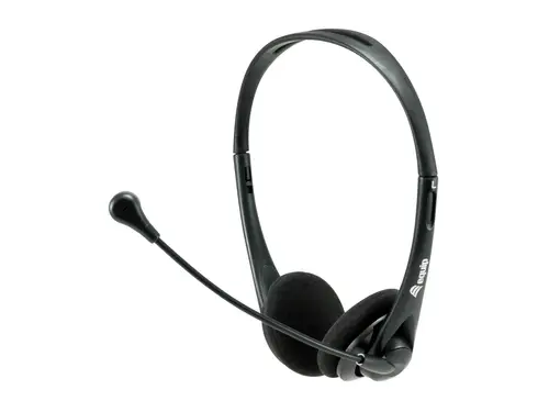 245305 auricular y casco Auriculares Alámbrico Diadema Oficina/Centro de llamadas USB tipo A Negro - Imagen 1
