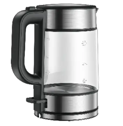 BHR7423EU tetera eléctrica 1,7 L 2200 W Negro, Transparente