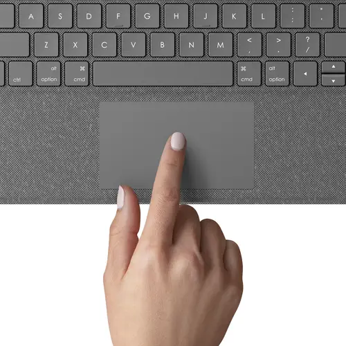 Folio Touch QWERTY Inglés internacional Smart Connector Gris - Imagen 6