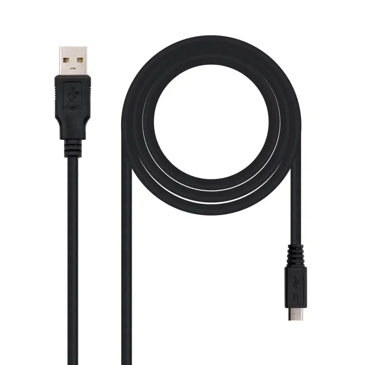 10.01.0503 cable USB USB 2.0 3 m USB A Micro-USB B Negro