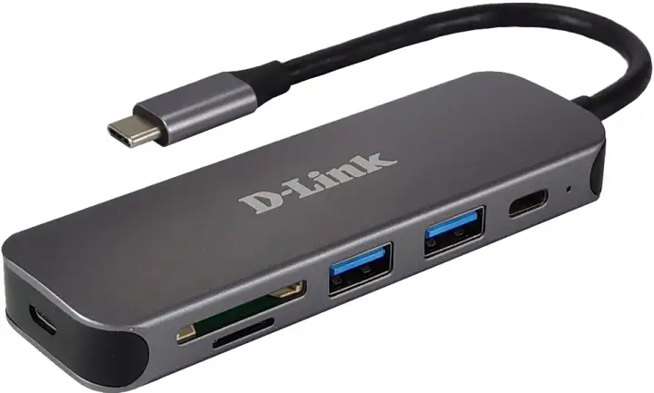 DUB-2325 base para portátil y replicador de puertos USB Tipo C Gris