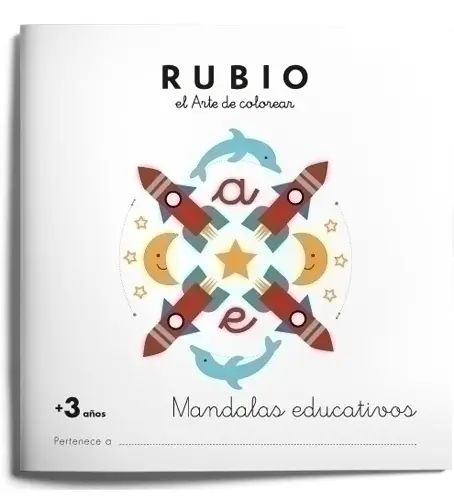 CUADERNO RUBIO A4 MANDALA EDUCATIVO +3