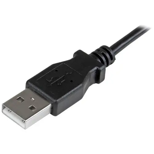 Cable de 1m Micro USB con conector acodado a la derecha - Cable de Carga y Sincronización - Imagen 3
