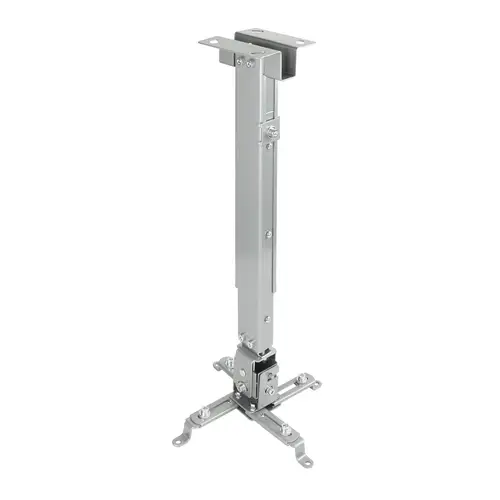 SOPORTE UNIVERSAL INCLINABLE DE TECHO PARA PROYECTOR PLATA - Imagen 1