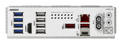 B850 AORUS STEALTH ICE Placa Base  Procesadores AMD Ryzen serie 9000, VRM digital de 14+2+2 fases, hasta 8200 MHz DDR5 (OC), 2 x M.2 PCIe 5.0 + 2 x PCIe 4.0, Wi-Fi 7, LAN 5 GbE, USB 3.2 Gen 2 - Imagen 6