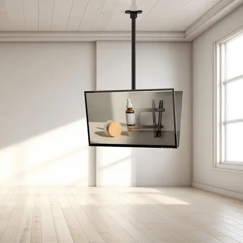 Soporte de Techo para 2 Pantallas 43"-86", Negro - Imagen 6