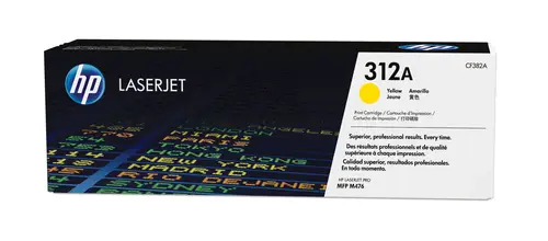 Cartucho de tóner 312A amarillo para LaserJet - Imagen 1