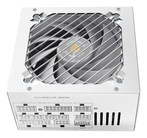 MPB1000PSIW unidad de fuente de alimentación 1000 W 24-pin ATX ATX Blanco - Imagen 1