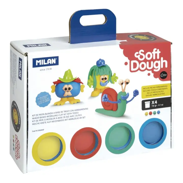 913304HF compuesto para cerámica y modelaje Pasta para modelar Azul, Verde, Rojo, Amarillo 1 pieza(s)