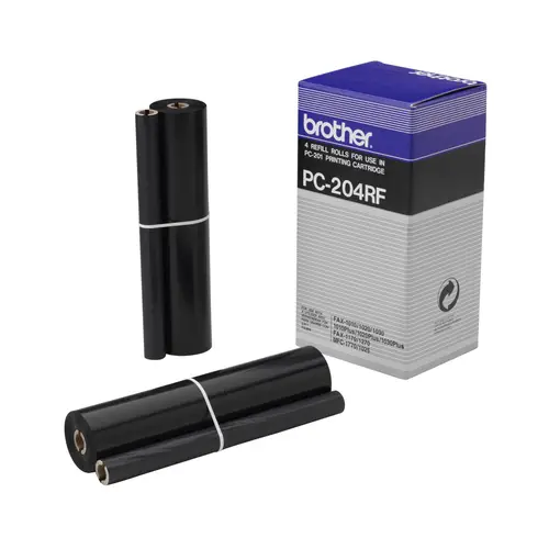 PC-204RF suministro para fax Cinta de fax 420 páginas Negro 4 pieza(s) - Imagen 2