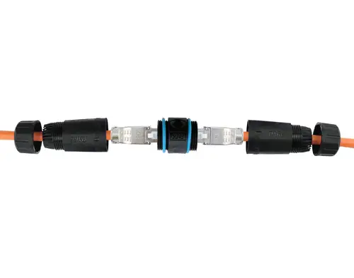 221172 cambiador de género para cable RJ-45 Negro, Azul - Imagen 10