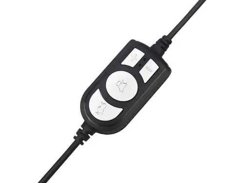 POLONA05B auricular y casco Auriculares Alámbrico Diadema Llamadas/Música USB tipo A Negro - Imagen 6