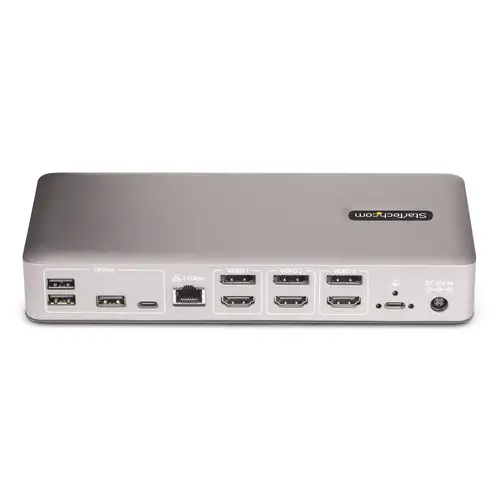 Docking Station USB4 para 3 Monitores 4K60 HDMI o DisplayPort - Dock USB Tipo C - Hub USB de 6 Puertos - Red Ethernet de 2,5GbE - PD 100W - Carga de Portátiles de 100W - sin Controladores - Imagen 4
