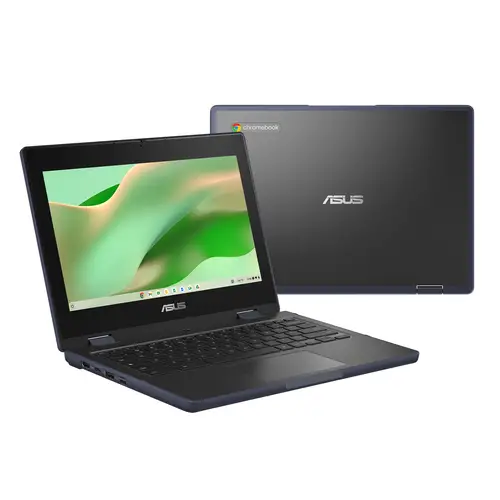 Chromebook CR11 Flip CR1104FTA-NS0096 - Ordenador Portátil 11.6" HD (Intel N N150, 8GB RAM, 64GB eMMC, Graphics, ChromeOS) Gris Mineral - Teclado QWERTY español - Imagen 3