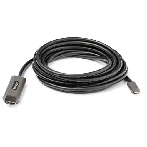 Cable 4m USB C a HDMI 4K de 60Hz con HDR10 - Adaptador de Vídeo USB Tipo C a HDMI 2.0b Ultra HD 4K - Convertidor USBC a HDMI HDR para Monitor o Pantalla - Modo Alternativo DP 1.4 HBR3 - Imagen 4