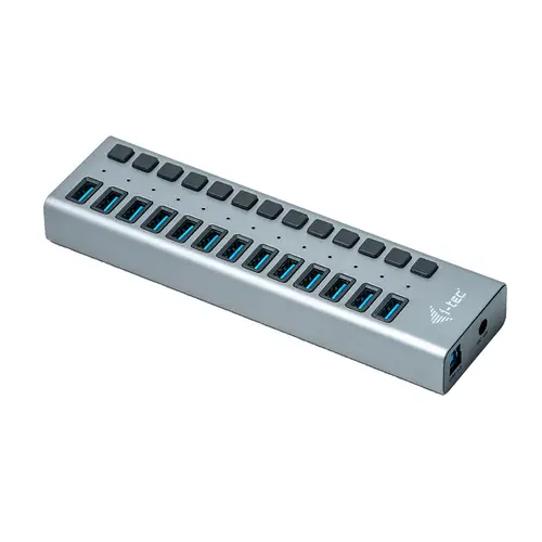 USB 3.0 Charging HUB 13port + Power Adapter 60 W - Imagen 3