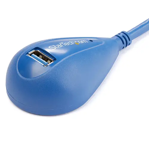 Cable de 1,5m Extensión Alargador USB 3.0 SuperSpeed Dock de Sobremesa - Macho a Hembra USB A - Imagen 2