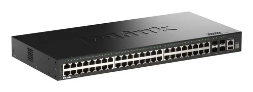 DGS-1530-52/E switch Gestionado L2 Gigabit Ethernet (10/100/1000) Negro - Imagen 1