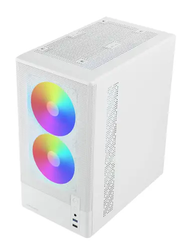 MC-ONYXW Mini Tower Blanco - Imagen 2