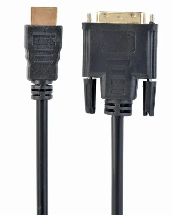 1.8m, HDMI/DVI, M/M 1,8 m DVI-D Negro
