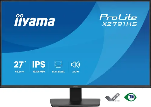 ProLite X2791HS-B1 pantalla para PC 68,6 cm (27") 1920 x 1080 Pixeles Full HD LED Negro - Imagen 2