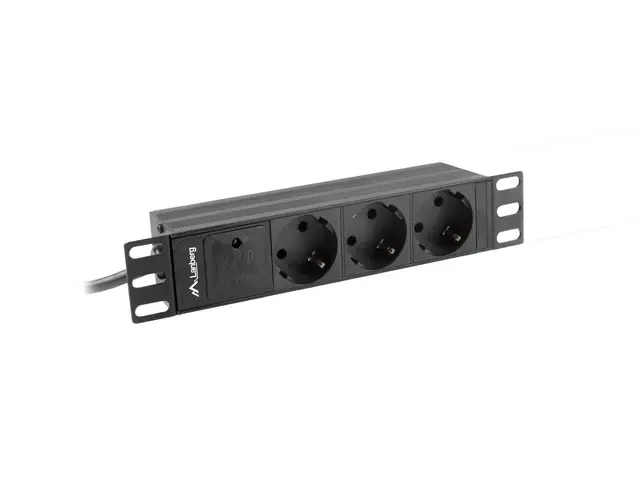 PDU-03F-0200-IEC-BK unidad de distribución de energía (PDU) 1U