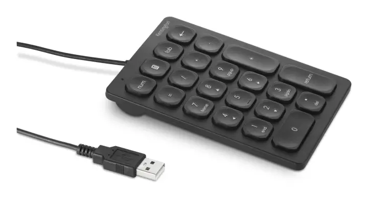 Teclado numérico con cable