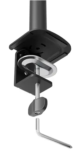 DS60-600BL1 Brazo de monitor 10-32" - Quick-fix - Tope-a-180° - Imagen 5