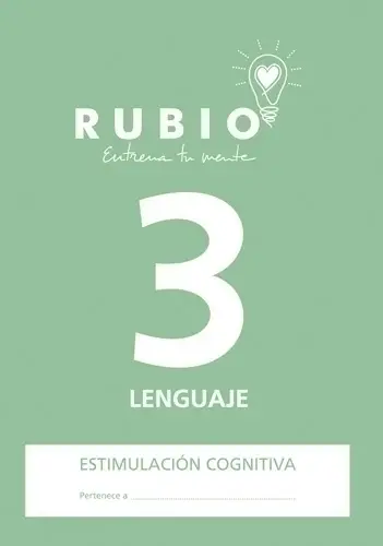 CUADERNO RUBIO A4 ESTIM.COGN.LENGUAJE 3 - Pack de 5 unidades