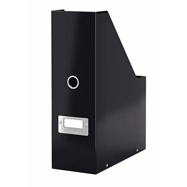 Click & Store estante para revistas Polipropileno (PP) Negro