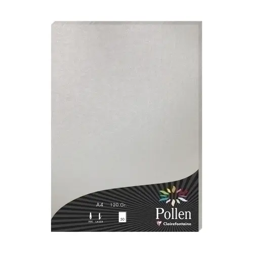 PAPEL CLAIREFONTAINE POLLEN A4 50h PLATE