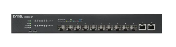 XS1930-12F-ZZ0101F switch Gestionado L2/L3 Negro
