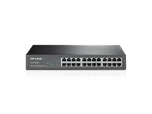 TL-SF1024D No administrado Fast Ethernet (10/100) 1U Negro - Imagen 1
