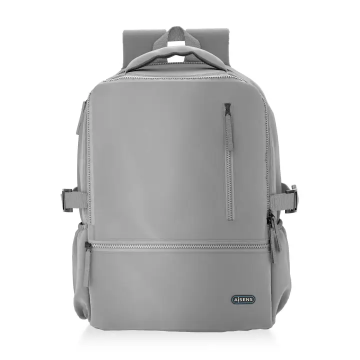 Mochila Deportiva Repelente Al Agua Para Portatil 15.6, Gris