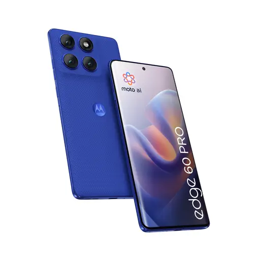 edge 60 pro 16,9 cm (6.67") SIM doble Android 15 5G USB Tipo C 12 GB 512 GB 6000 mAh Azul - Imagen 1