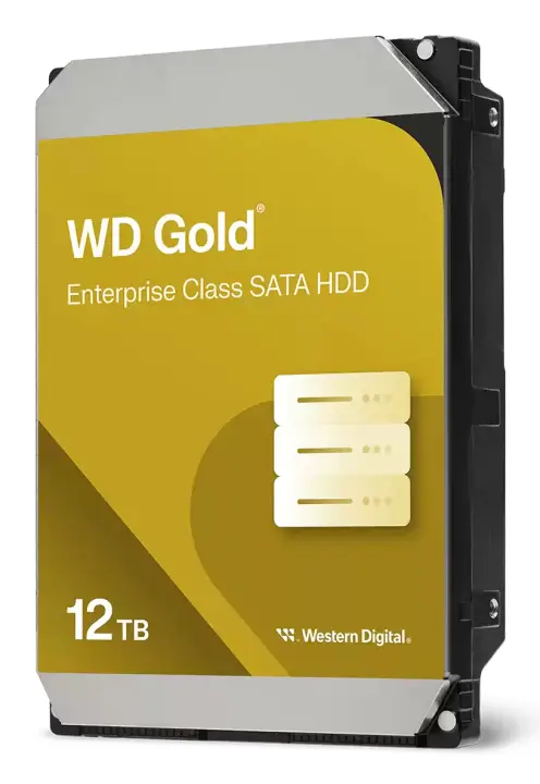 Gold WD122KRYZ disco duro interno 12 TB 7200 RPM 512 MB 3.5" Serial ATA III