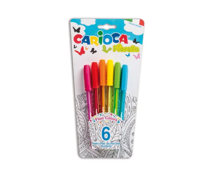 Fiorella Multi Bolígrafo 6 pieza(s)