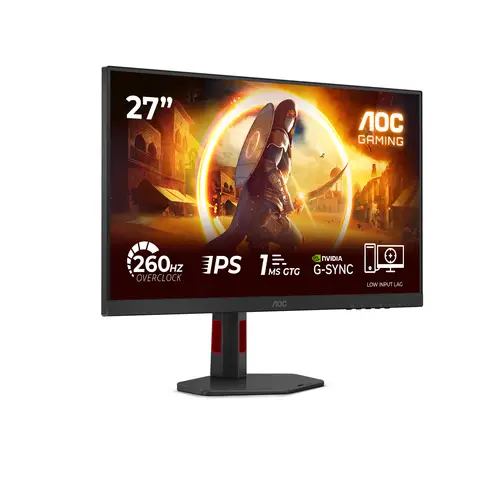 G4 27G4ZR pantalla para PC 68,6 cm (27") 1920 x 1080 Pixeles Full HD LED Negro, Rojo - Imagen 2