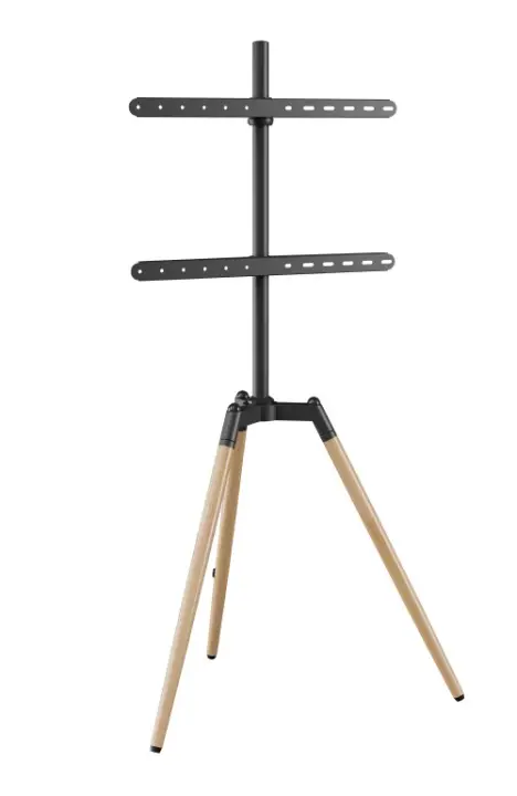TVS-65S-01 soporte para TV 165,1 cm (65") Negro, Madera