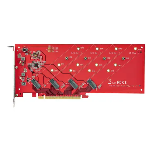 QUAD-M2-PCIE-CARD-B tarjeta y adaptador de interfaz Interno M.2 - Imagen 5