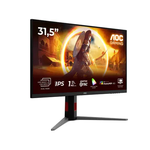 G4 U32G4U pantalla para PC 80 cm (31.5") 3840 x 2160 Pixeles 4K Ultra HD Negro, Rojo - Imagen 2