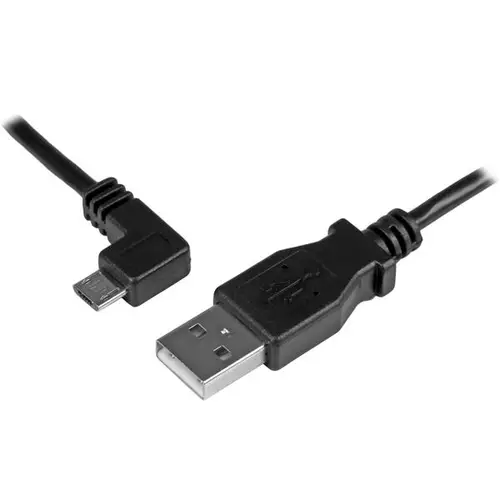 USBAUB2MLA cable USB USB 2.0 2 m USB A Micro-USB B Negro - Imagen 1