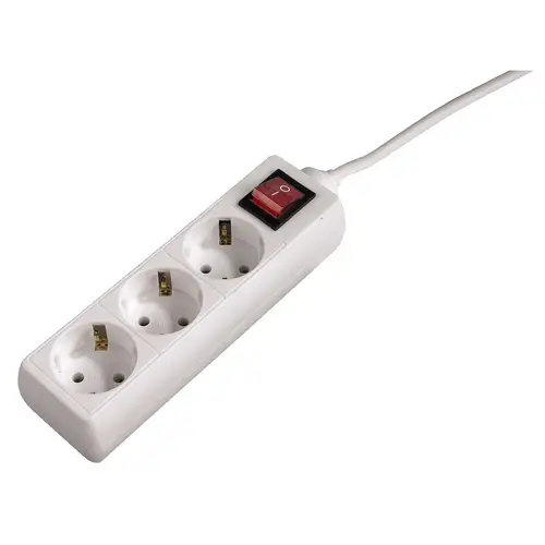 1.4m, 10-Way Power Strip, Blanco - Imagen 1